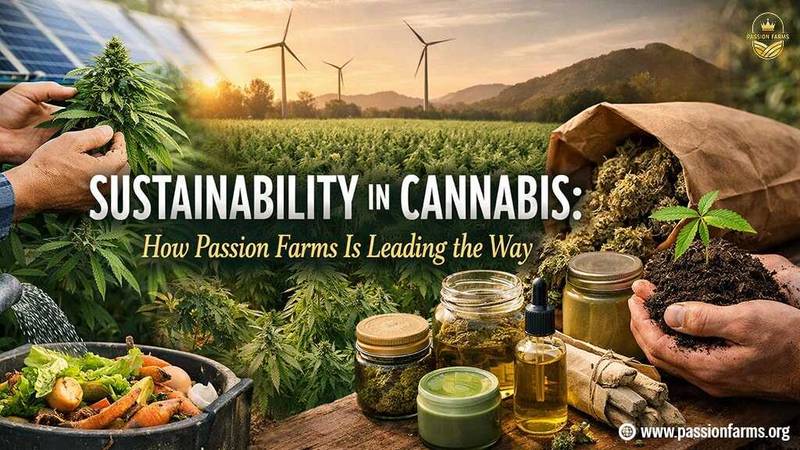 Sustainable cannabis farming - Passion Farms